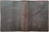 newestor Travelers Notebook Cover with Inner Pockets, Card Slots, and Pen Holder, A5 Size (Dark Brown)