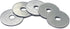 Type 18-8 Stainless Steel Fender Washers - Size #10 x 3/4" (Pack of 100pcs) Marine Bolt Supply