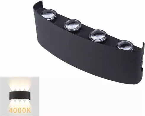 8W 4000K Sconce Lights LED Room Wall Lights Up Down Wall Lighting Lamps for Living Room Bedroom