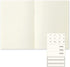 Midori 15305006 A5 Light Notebook, Square Ruled, Set of 3