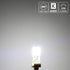 DiCUNO G4 LED Bulb, 3W JC Bi-Pin Base Light Bulbs, 12V AC/DC, Daylight White 6000K, 10 Pack Halogen Replacement