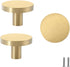 SANCHAKOU Bathroom Knobs 2Pcs Brass Bedside Table Wardrobe Handle Drawer Cabinet Handle Cylindrical