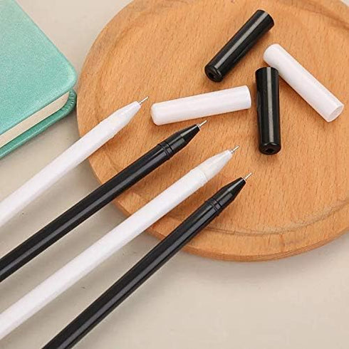 Qurly Set of 12 Panda Writing Pens for School and Office