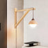 Cuyacili Wall Lamp Shelf Wood Bracket Wall Mount Triangle Supports Hanging Wall Sconces Decoration Farmhouse Rustic
