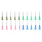 PATIKIL Blunt Tip Dispensing Needles 1.5 Inch, 20 Pcs Industrial Liquid Dispenser Needle with Lure Lock for Refilling