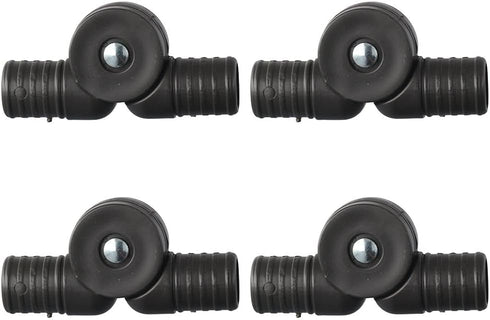 Black Plastic Lounge Chair Latch Hinge of Folding Lounge Chair Accessories for