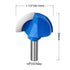 Core Box Router Bit, 1/2 Inch Shank Round Nose Cove Box Router Bit for Woodworking Milling Cutter Tool