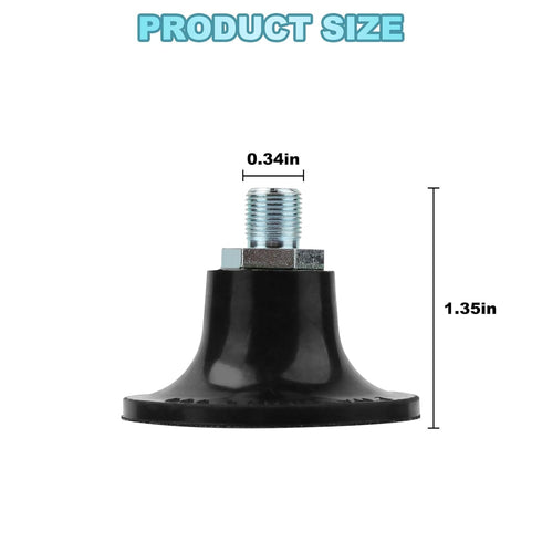 2" 49-36-0800 2438-20 Backing Pad Quick Change Disc Pad Holder Fits for Polisher/Sander