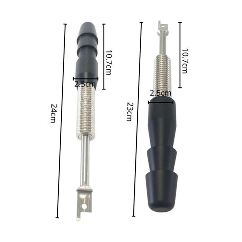 DIY Refitting UVC Reciprocating Saw Attachments Zall Adapter Connector, Stainless Steel with Powerful Spring for Saws