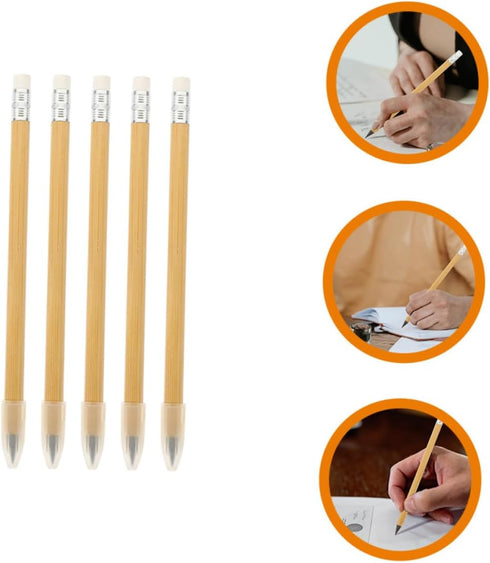Ciieeo Pencil 5pcs Graphite Eternity Pencil No Sharpening Pencils for Drawing and Sketching Supplies
