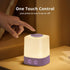 4000mAh Dimmable, 3 Lyridz LED Nursery Night Light with Clock, Portable Breastfeeding Table Lamp for Baby with Remote