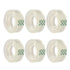 Liaogo 6 Rolls Transparent Tape Refills Rolls, Clear Tape, 3/4 x 1000 in,