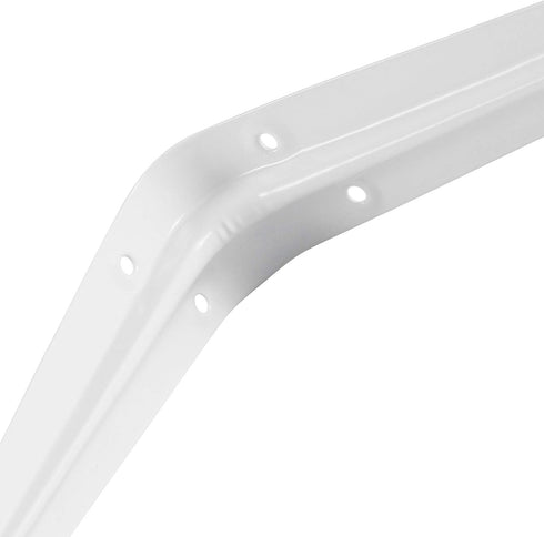 24 Pack 10 12 Inches KEILEOHO x Shelf Brackets, Heavy Duty Metal Wall Corner Angle Shelf Brackets with Screws, L