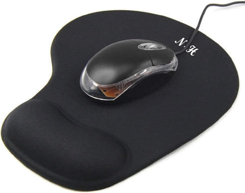 New Horrizon - Ergonomic Mouse Pad with Wrist Rest, Gel Wrist Support Mousepad, Pain