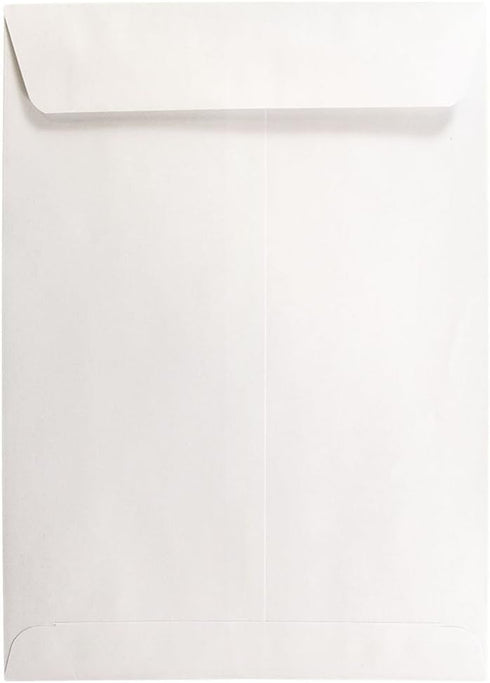 JAM PAPER 50/Pack Open End Catalog Commercial Envelopes - White - 7 1/2 x 10 1/2