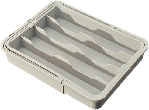 Silverware Drawer Organizer Utensil Organizer Expandable Space Saving Cutlery Tray Silverware Organizer for Office