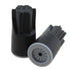 TAODAN 16PCS 22-14AWG Black PVC Waterproof Wire Nuts Outdoor Crimp Cap Gardening Terminal Suitable for Landscape