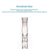 stonylab Vigreux Distillation Column, 24/40, 200 mm Length Borosilicate Glass for Laboratory
