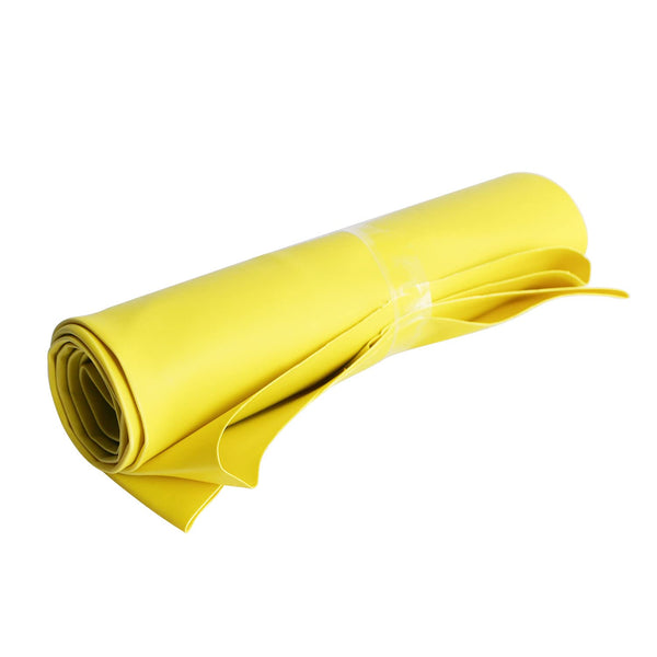 100mm ID Yellow Heat Shrink Tubing, Shrinkable Tube 1M (3.3Ft), 1pcs for Electrical Insulation