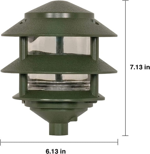 SF77/323 Nuvo Lighting Transitional One Light Landscape in Bronze/Dark finish