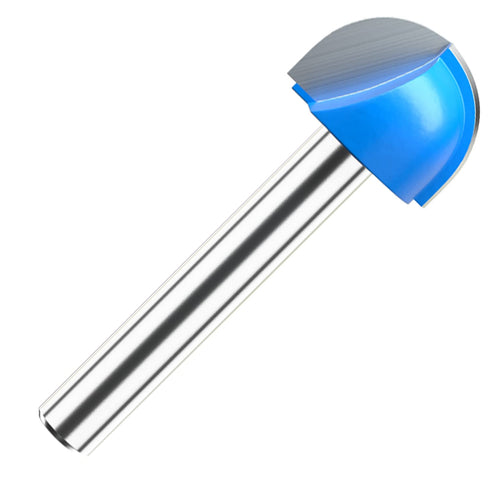 Vipbhtool Set 1/4 Inch 1/4" 5/16" 3/8" 1/2" 5/8" 3/4" 7/8" 1" Cove Box Router Bit Solid Carbide Double Flute Core Box