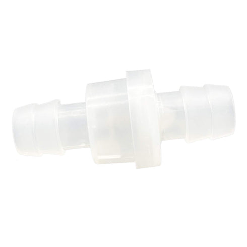 One Way Check Valve - 5/16" Hose Barb Non Return Plastic Valve for Water Fuel Oil Air Gas (Pack of 5)