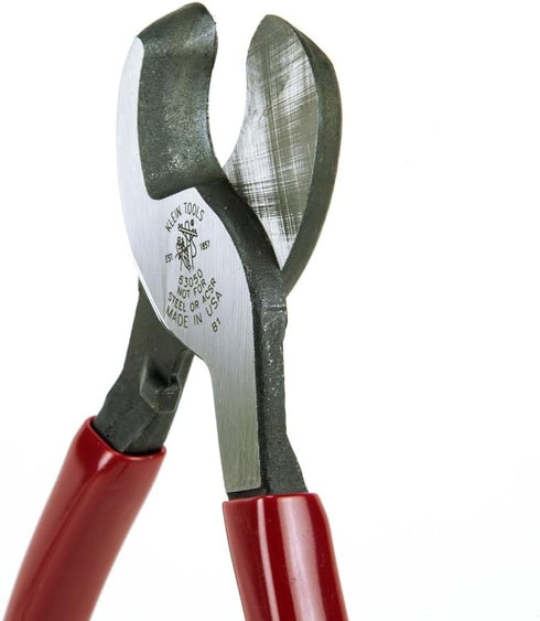 63050 Communications Klein Tools Cable Cutter, Made in USA, Heavy Duty Cutter for Aluminum, Copper, and Cable