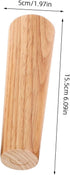 4pcs OSALADI Replacement Sofa Legs Wooden Dresser Legs Extender Oak for Kitchen Table Tv Stand