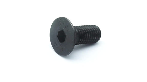 binifiMux 10pcs M10 x 20mm Black Flat Hex Socket Cap Bolts 10.9 Grade Alloy Steel