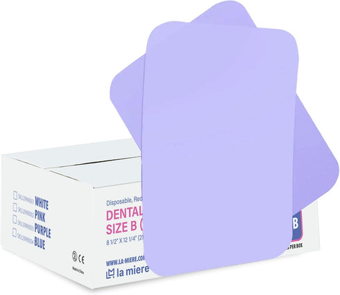 LA MIERE 1000P Disposable Tray Liners, Dental Tray Covers for Size B,