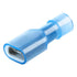 AIRIC Blue Female Spade Connector 16-14 AWG, 100 pcs Nylon Electrical Crimps for Automotive Wiring