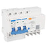YWBL-WH DZ47LE-63 Current Circuit Breaker 230V 63A 30mA 3P+N C63 RCCB Leakage Overload Short Circuit Breaker
