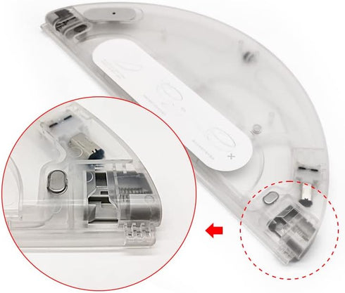 Replacement Water Tank Box for Dreame - Parts for D9 L10 Pro Vacuum Cleaner (Transparent)