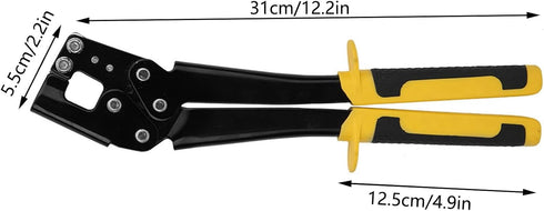 Generic Metal Stud Crimper, Revolving Punch Pliers, Drop Ceiling Grid Pliers, Light Steel Handle Stud Crimper, Sheet