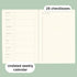 RICCO BELLO Undated Weekly Planner To Do Notebook - Hardcover for Work, School, Home with Pen Holder, Bookmark, Band