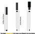 RETON 30 Pcs Dry Erase Markers, Mini Whiteboard Pens with Fine Tip for Classroom and Office