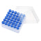 36PCS 5ml Cryo Tubes, Plastic Sample Vials with Screw Caps, PP Material, Silica Gel Gasket, Free from DNase, RNase