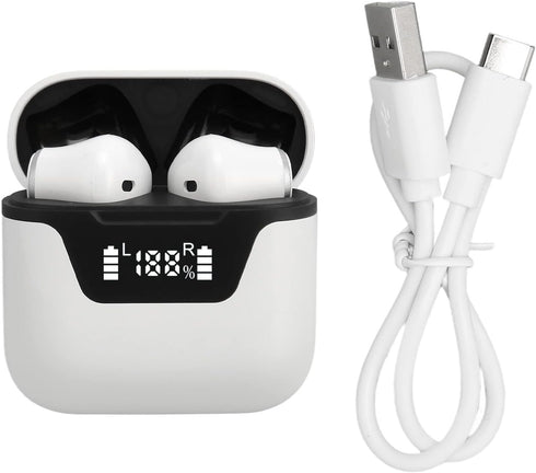 J101 Bluetooth Language Translator Earbuds, Real-Time Translation for 144 Languages, Noise Reduction Device for Instant