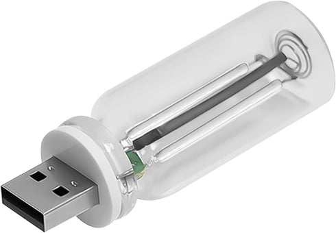 HQRNYP USB LED Car Interior Atmosphere Light, Car USB Night Light, Plug-in Auto