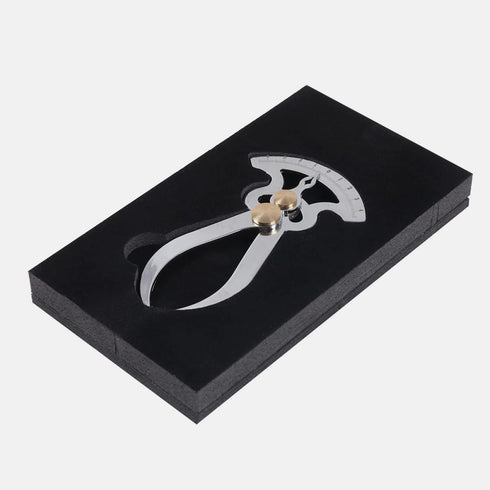 Housoutil Stainless Steel Thickness Gauge Measuring Caliper Calipers Measuring Tool for Woodworking Inside outside Caliper for Woodworking Caliper External Caliper Divider Pearlescent Blush