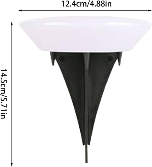 Generic 1PC) Solar Ground Lights Outdoor, Waterproof Solar Light Outdoor Garden, Solars Garden Lights for Landscape