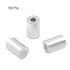Luomorgo 100 Pcs 3/64" Aluminum Crimping Loop Sleeve, Wire Rope Sleeves Cable Ferrule