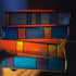 Generic Stained Glass Stacked Books Lamp Night Light,Vintage Nightstand Desk Book Lamps for Living Room, Reading Nook