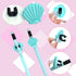 XHAOYEAHX 100PCS Summer Theme Pencil Topper Charms, Ocean Pen Charms for Classroom Student Gifts