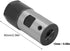 Collet Chuck, C25 ER20 50L CNC Milling Motor Spindle Extension Rod Holder for Boring Drilling Tapping Router (12mm)