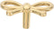 VALICLUD Brass Bowknot Cabinet Drawer Handle Vintage Small Bow Shape Furniture Hardware