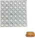 NentMent 36 Pack Cutting Board Rubber Feet Gripper Non Slip Adhesive Bumper Pads