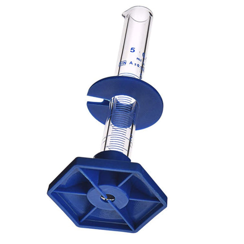 Thick Glass Graduated Cylinder Measuring Liquid Lab Cylinders with Anti-falling Plastic Base