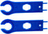 2Pcs Blue Home Improvement Tools, Solar Panel MC4 Connector Spanner Wrench Quick Connect Disconnect Tool