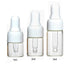 100Pcs 1ml Clear Mini Cute Glass Dropper Bottles with Eye Dropper Dispenser for Essential Oil, White Cap